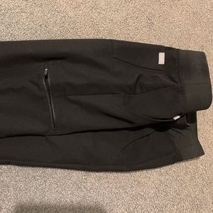 FIGS Zamora Jogger Black Scrub Pants